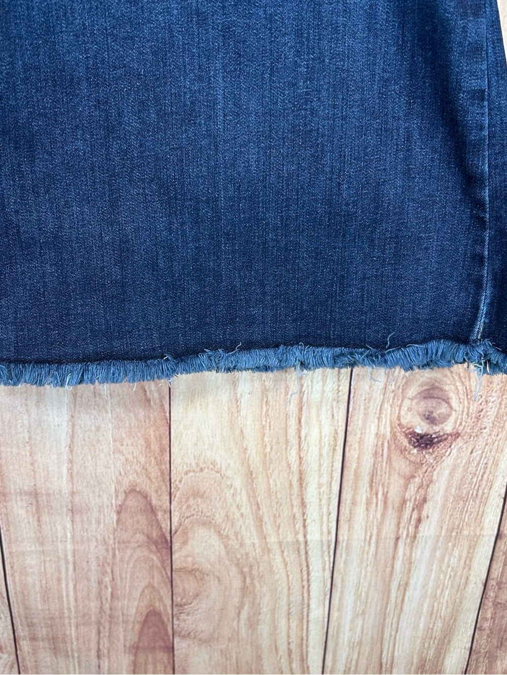 NYDJ Not Your Daughters Capri Jeans Sz 26W 4XL blue Wide Leg Lift Tuck $100 - Picture 7 of 16